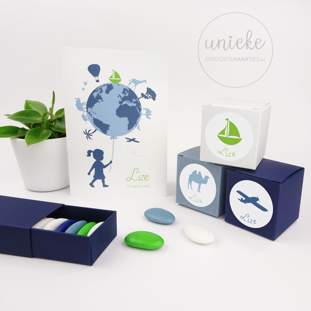 Ronde sticker van Lize