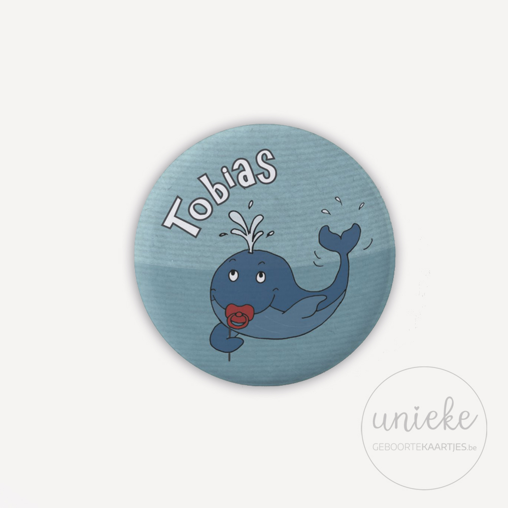 Magneet-Tobias Magneet passend bij kaartje van Tobias