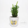 Stickertje Lou op cactus