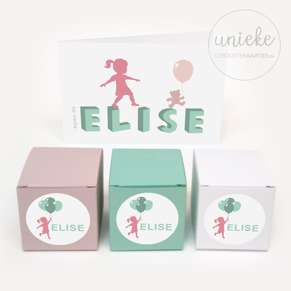 Stickertjes Elize met doosje