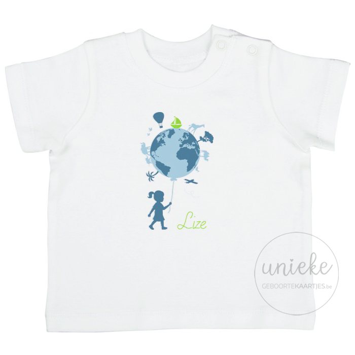 T-shirtje passend bij het kaartje van Lize