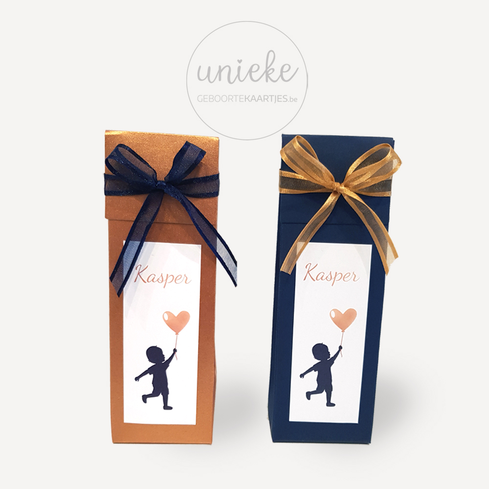 Sticker Kasper Rechthoek Doosjes Hoog Rechthoekige sticker Kasper