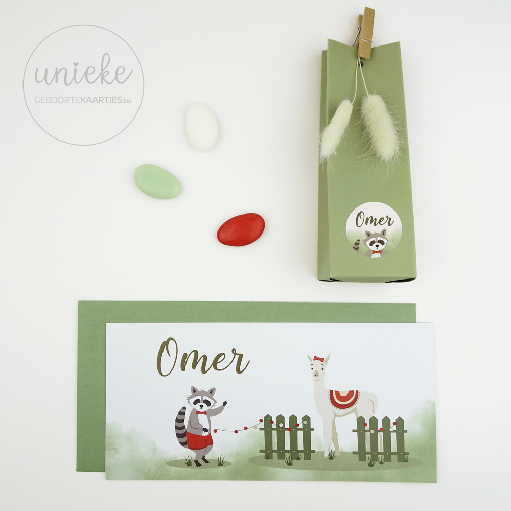 Omer Sticker Ronde sticker van Omer