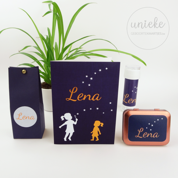 Verschillende stickers van Lena