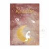 De voorkant van het geboortekaartje van Rosalie
