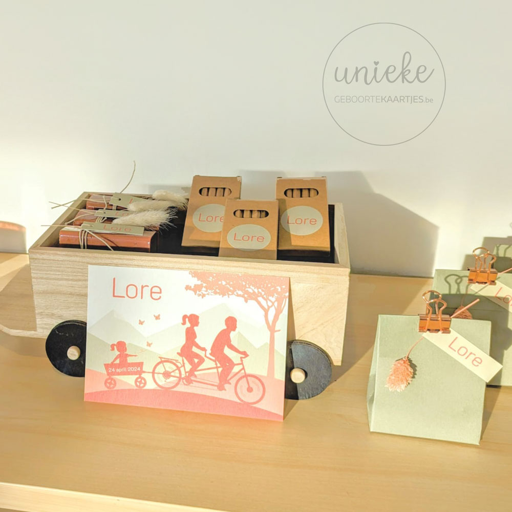 doopsuikerpresentatie-lore Een foto van de doopsuikerpresentatie van Lore